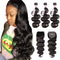 Dola Hair Brazilian Virgin Body Wave Hair With 5X5 Swiss HD Lace Closure