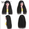 Xrs Beauty Hair 180% Density Jerry Curly Headband Wig Glueless Human Hair Wig Affordable [HBW04]