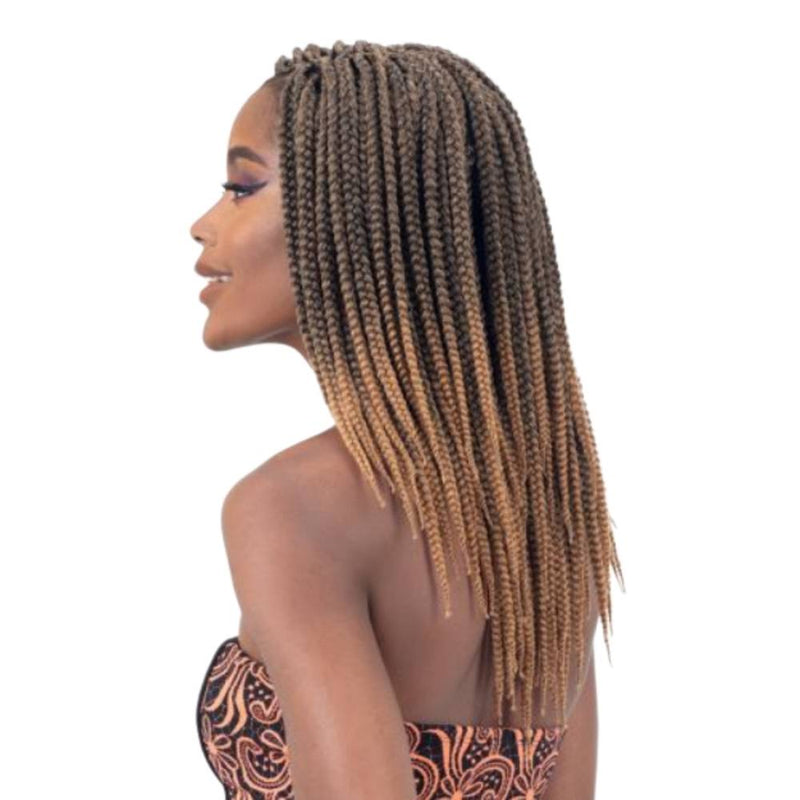 FreeTress Synthetic Crochet Braids - 3X Individual Box Braid 14"