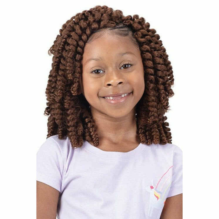 FreeTress Synthetic Kids Braids - 3X Bouncy Wand Curl 6"