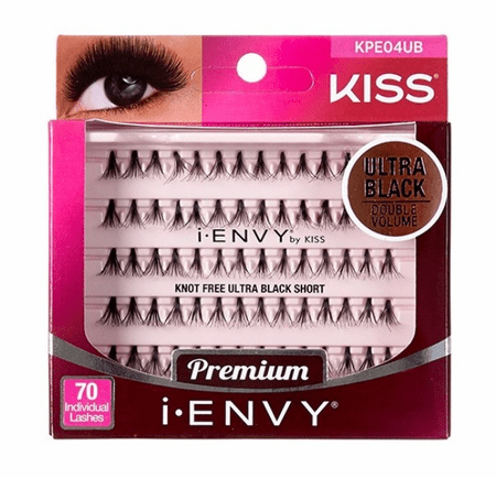 KISS Knot Free Triple Black Volume 3X Individual Lashes