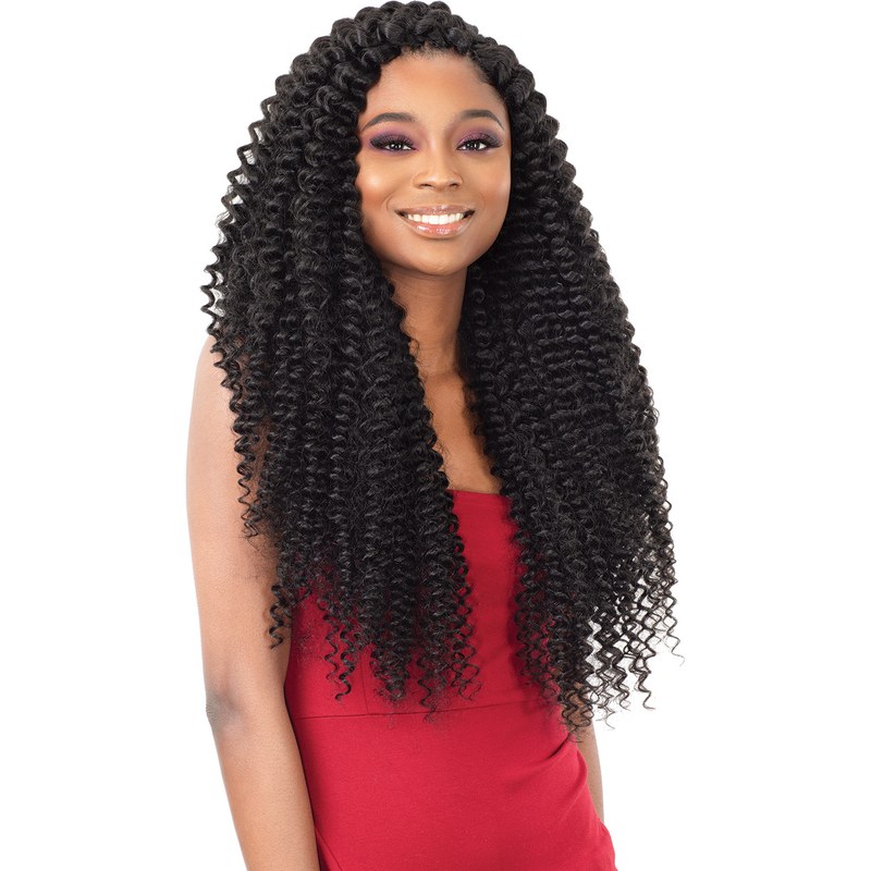 FreeTress Synthetic Crochet Braids - 3X Pearl Curl 18"