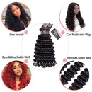 Loose Deep Wave Bundles 1/3/4Pcs Natural Color Hair Extensions