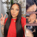 Xrs Beauty Hair Human Hair HD Lace Front Wig Straight 13x6 *NEW* CLEAR LACE & CLEAN HAIRLINE [ LFW11 ]