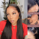 Xrs Beauty Hair Human Hair HD Lace Front Wig Straight 13x6 *NEW* CLEAR LACE & CLEAN HAIRLINE [ LFW11 ]