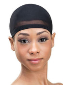 LOOSE STOCKING WIG CAP BLACK (1 PC) - SOLD INDIVIDUALLY