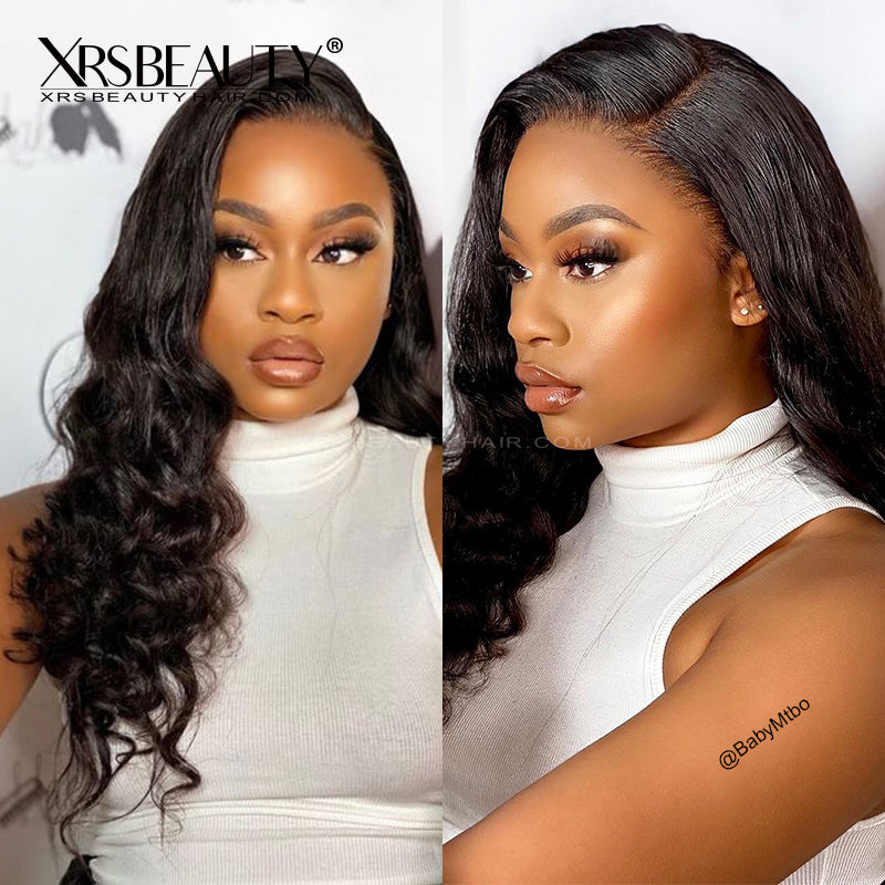 Xrs Beauty Hair Real Human Hair HD Lace Front Wig Body Wave 13x6 *NEW* CLEAR LACE & CLEAN HAIRLINE [LFW12]