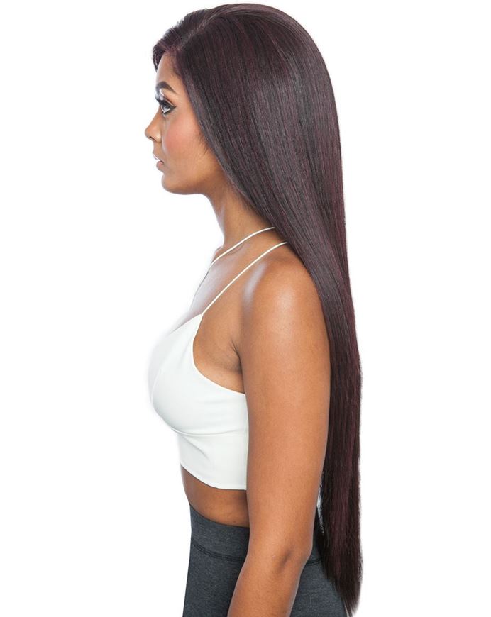 Melanin Queen Frontal Lace Wig - MLF02 Yaky Sleek 30"