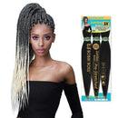 Bobbi Boss 3x Jumbo Braid Feather Tip Pre-Stretched 54" Braiding Hair