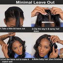 V Part Wig Body Wave Human Hair No Leave Out Thin Part Upgrade U Part Wig Glueless Wig