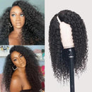 Deep Curly V Part Human Hair Wig Upgrade U Part Wig Glueless Wig