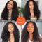 Deep Curly V Part Human Hair Wig Upgrade U Part Wig Glueless Wig