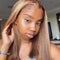 Short Bob Piano Color 13*4 Lace Front Wig 8”-14" Human Hair Wigs 180% Density