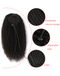 Jessies Wig Afro Kinky Curly Drawstring Ponytail Brazilian Human Hair Ponytail