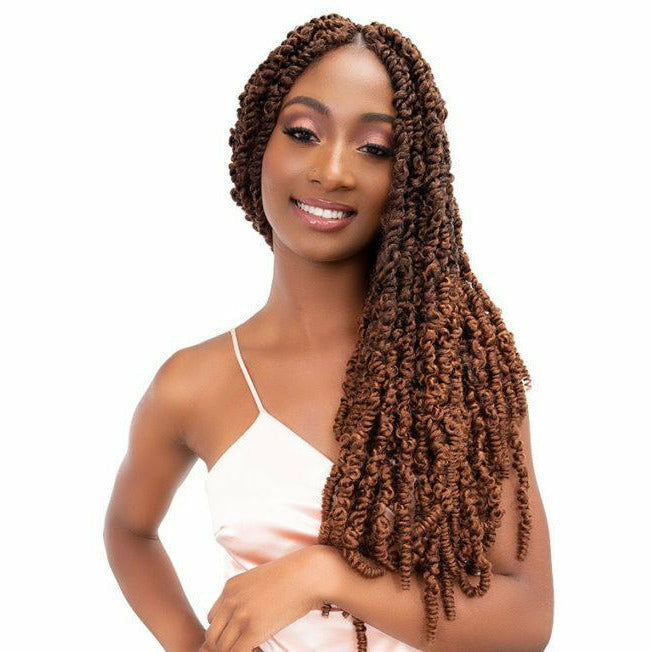 Janet Collection Nala Tress Synthetic Crochet Braids - Nomadik Twist Braid 20"