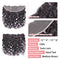 CurlyMe Natural Wave Virgin Human Hair 13x4 Lace Frontal Natural Black