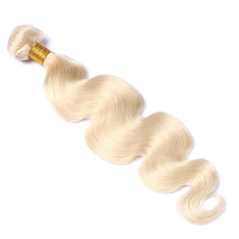 LAFLARE UNPROCESSED BRAZILIAN VIRGIN REMY HAIR (BODY WAVE 613/PLATINUM BLONDE)