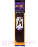 OUTRE 100% HUMAM HAIR PURPLE PACK 8" YAKI