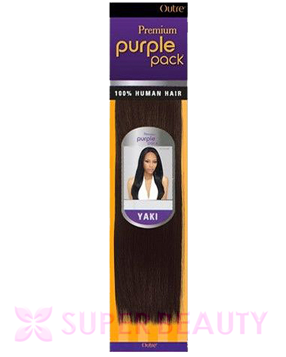 Outre 100% Human Hair Purple Pack 10" Yaki