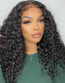 Jessies Wig Full Lace Wig With 4C Hairline Edge Curly Brazilian Human Hair Wigs