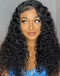 Jessies Wig Water Wave Full Lace Wig With 4C Hairline Edge Brazilian Human Hair Wigs