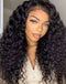 Jessies Wig Full Lace Wig Deep Wave Brazilian Human Hair Wigs With 4C Hairline Edge