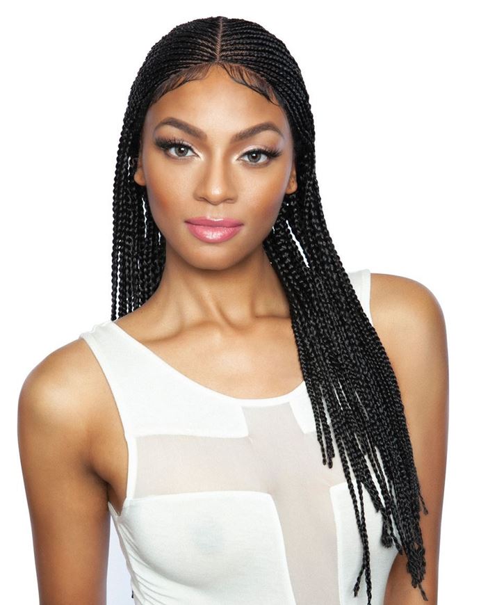 Red Carpet 13 x 7 Invisible Braid Lace Wig - RCBI02 Minaj 24"