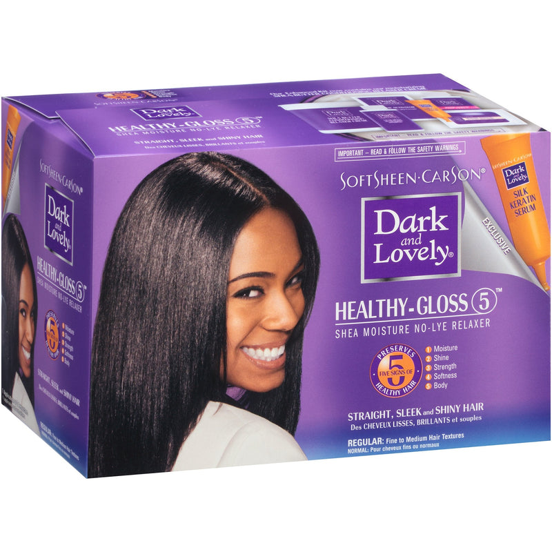 Dark & Lovely Healthy-Gloss 5 Shea Moisture No Lye Relaxer - Regular