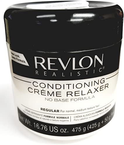 REVLON REALISTIC CONDITIONING CREME RELAXER (16.76 OZ) NO BASE FORMULA