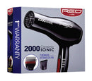 Kiss 2000 Ceramic Ionic Hair Dryer + 2 BONUS ATTACHMENT