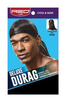 Red By Kiss Deluxe Durag One Size - Black HDU02