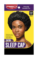 Red By Kiss Satin Sleep Cap Large