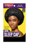 Red By Kiss Satin Sleep Cap X-Large - Black HSL02