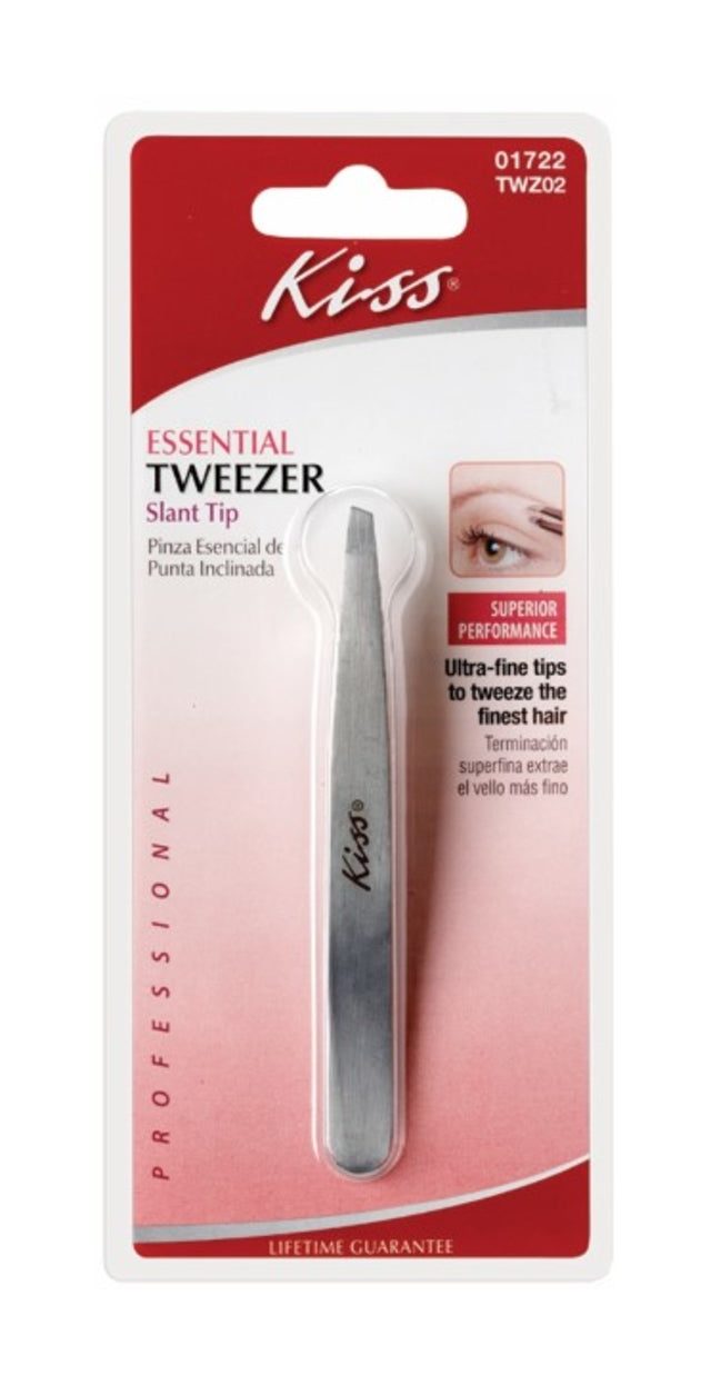 KISS Essential Slant Tip Tweezer TWZ02