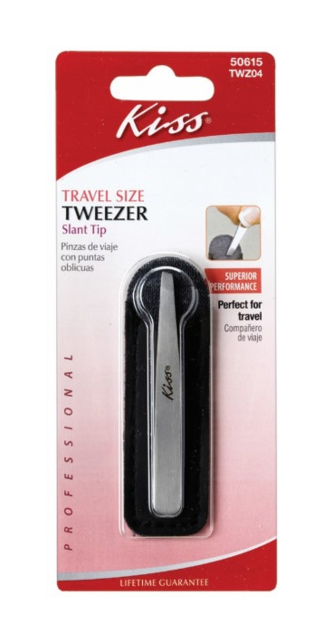 KISS New York Travel Size Slant Tip Tweezer (TWZ04)