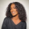 USA 2 Day Express Shipping Buy One Get One Free 4x4 Transparent Straight Bob Peekaboo Red 4x4 Lace plus 13X5X2 T Part Jerry Curly Bob Wig
