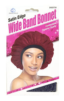 DREAM WORLD SATIN EDGE WIDE BAND BONNET ASSORTED (DRE073A)