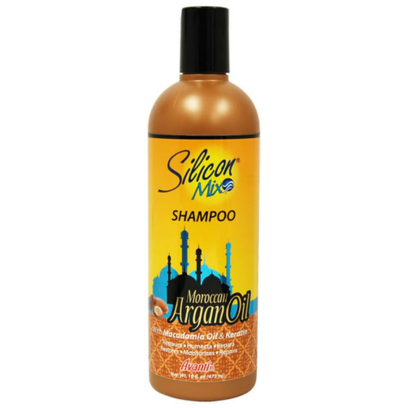 SILICON MIX MOROCCAN ARGAN OIL SHAMPOO (16 OZ)