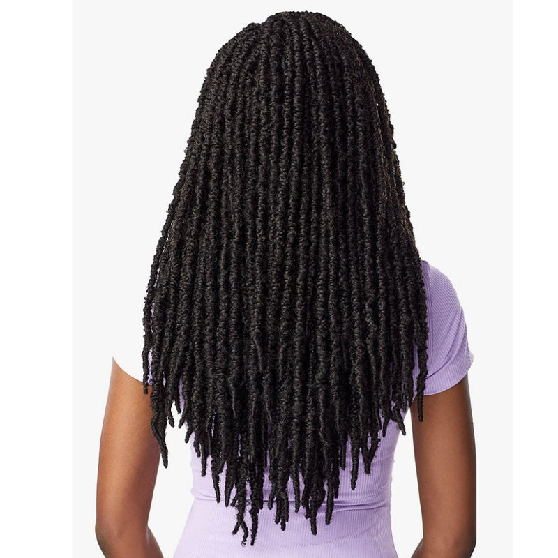 Sensationnel Lulutress Synthetic Crochet Braids - 2X Skinny Butterfly Locs 18"