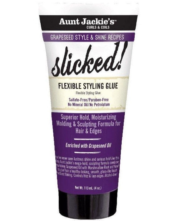 Aunt Jackie's SLICKED! Flexible Styling Glue 4 Oz