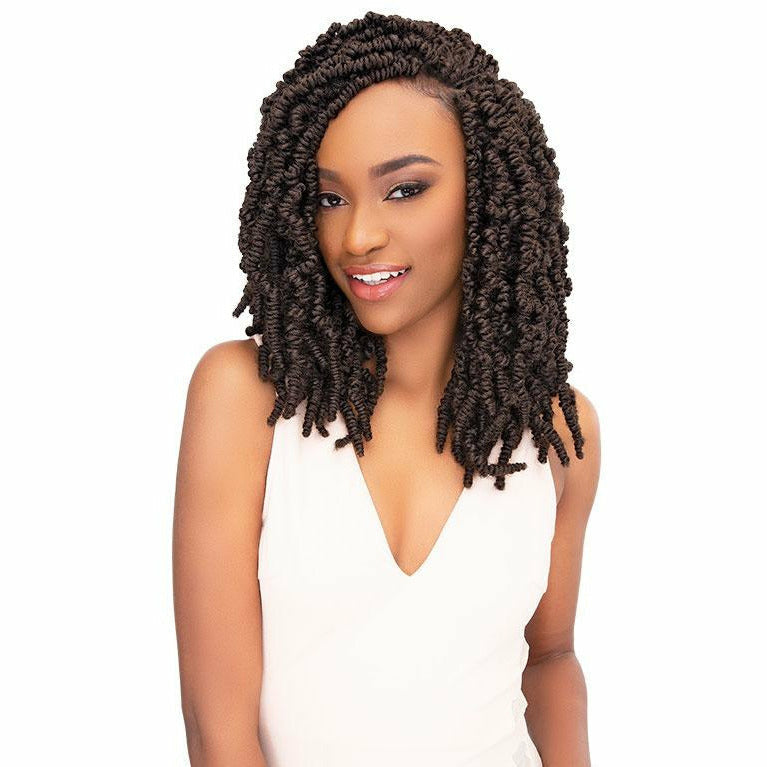 Janet Collection Nala Tress Synthetic Crochet Braids - Spring Twist 16"