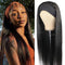 Xrs Beauty Hair 180% Density Glueless Straight Human Hair Headband Wig [HBW02]