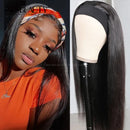 Xrs Beauty Hair 180% Density Glueless Straight Human Hair Headband Wig [HBW02]