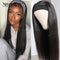 Xrs Beauty Hair 180% Density Glueless Straight Human Hair Headband Wig [HBW02]