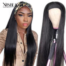 Xrs Beauty Hair 180% Density Glueless Straight Human Hair Headband Wig [HBW02]