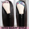 Xrs Beauty Hair 180% Density Glueless Straight Human Hair Headband Wig [HBW02]