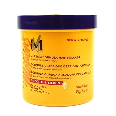 MOTIONS SMOOTH & SILKEN CLASSIC FORMULA HAIR RELAXER (SUPER) 15 OZ