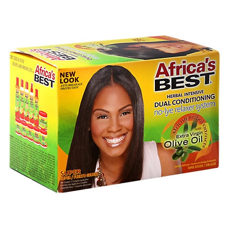 AFRICA'S BEST DUAL CONDITIONING NO-LYE RELAXER SYSTEM (SUPER)