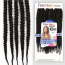 FreeTress Synthetic Crochet Braids - 3X Individual Box Braid 14"