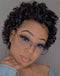 Jessies Wig Short Curly Pixie Cut Wigs 4x4 Lace Closure Wigs